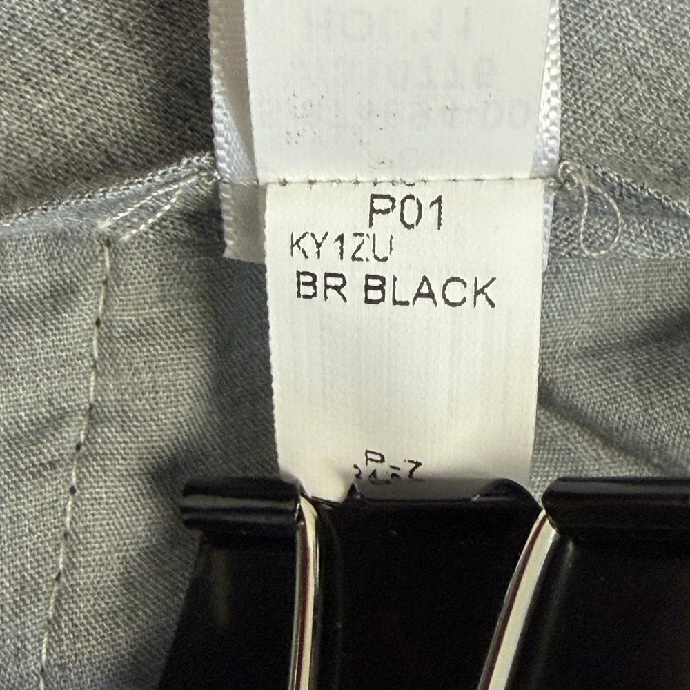 Banana Republic CORDUROY Pants Mens 34x32 Cotton Stretch Classic Fit Black
